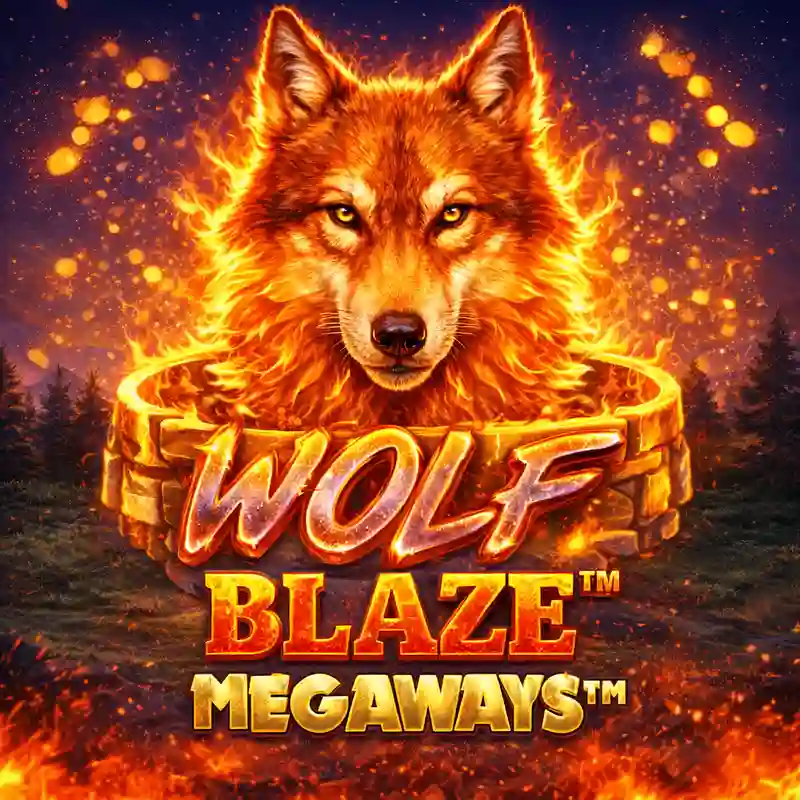 Wolf Blaze Megaways slot game sa kkkkkbet